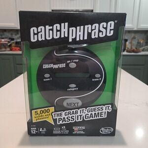 Hasbro Catch Phrase Handheld Electronic Game Black B7389 2015 NEW
